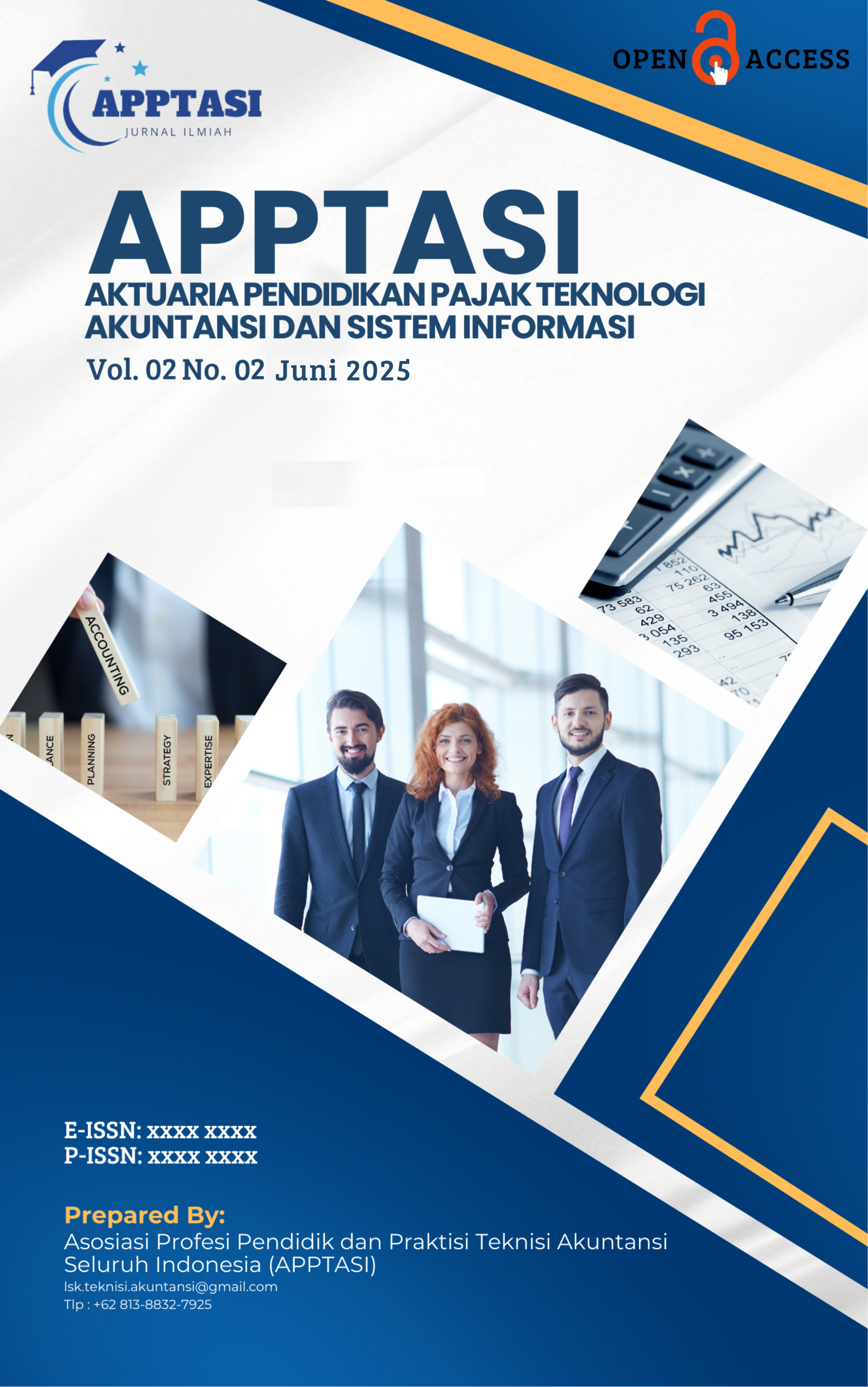 					Lihat Vol 2 No 2 (2025): Jurnal APPTASI (Aktuaria, Perbankan, Perpajakan, Teknisi Akuntansi dan Sistem Informasi)
				